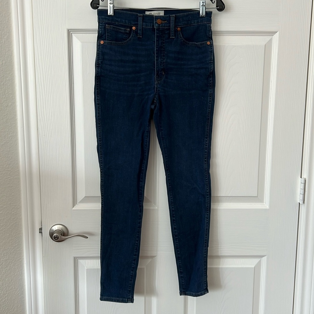 Madewell 10” High Rise Skinny Size 27 EUC